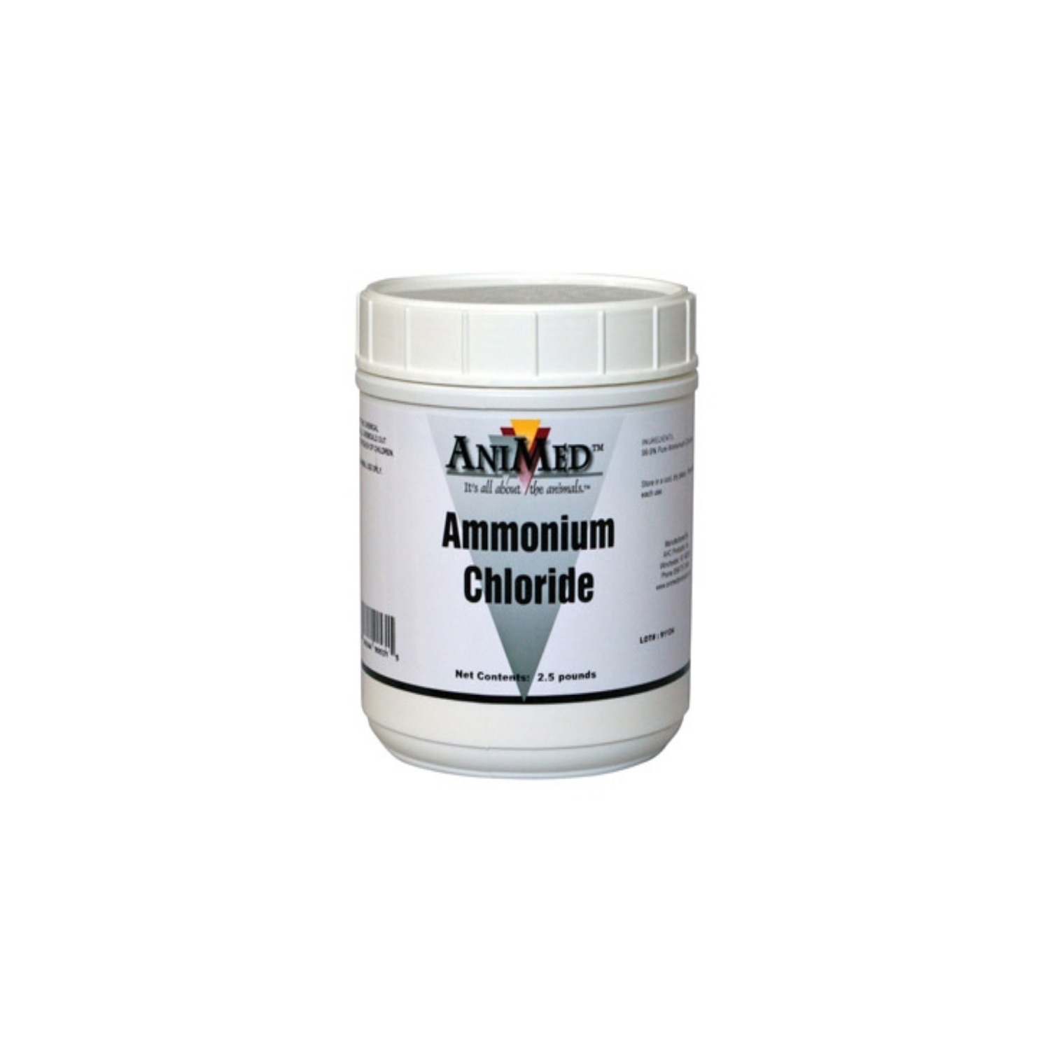 AniMed Ammonium Chloride Powder 2.5 lb For Cattle Sheep and Goats