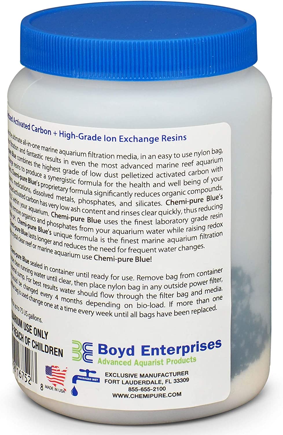 Chemi-Pure Blue 11 oz All in One Filter Media for Reef and Marine Aquariums - Produktbild 5
